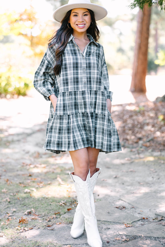 Give You Everything Black Plaid Dress - Cute Women's Dresses Shop the Mint Give You Everything Black Plaid Dress - Cute Women's Dresses Shop the Mint