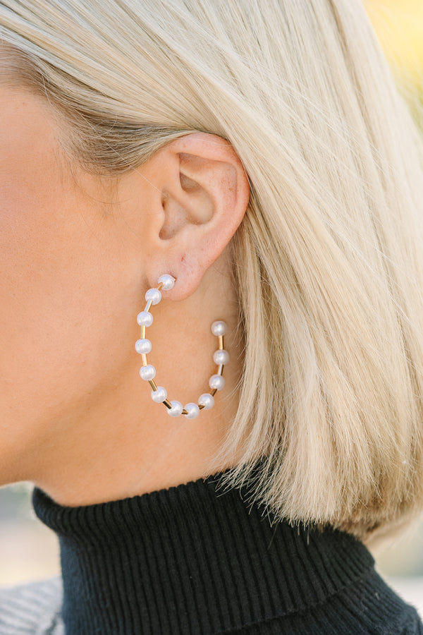 Be True Pearl Beaded Earrings