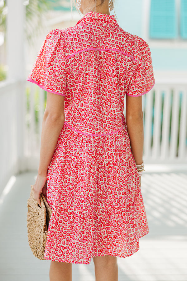 You're The One Pink Floral Dress