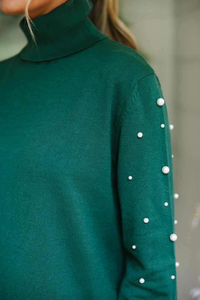 Feeling The Love Emerald Green Embellished Sweater Dress Shop the Mint Feeling The Love Emerald Green Embellished Sweater Dress Shop the Mint