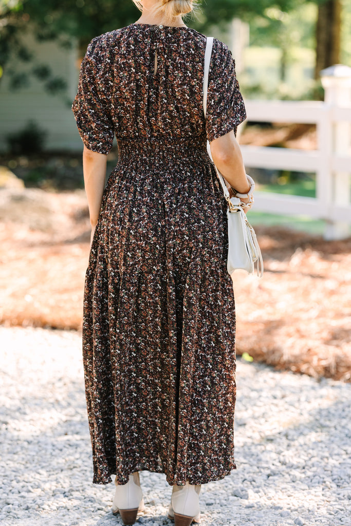 Maddie Ditsy Floral Maxi Dress