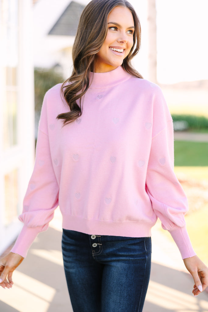 Women's Heart Crew Lightweight Sweater's