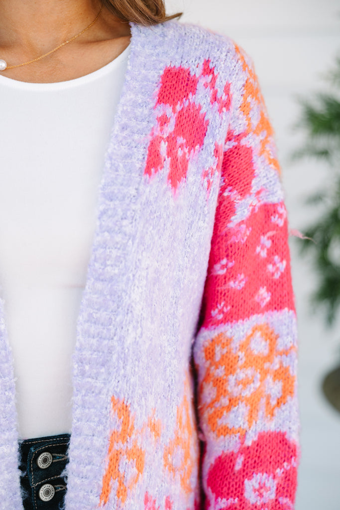 Set Out On Your Own Lavender Purple Cardigan – Shop the Mint
