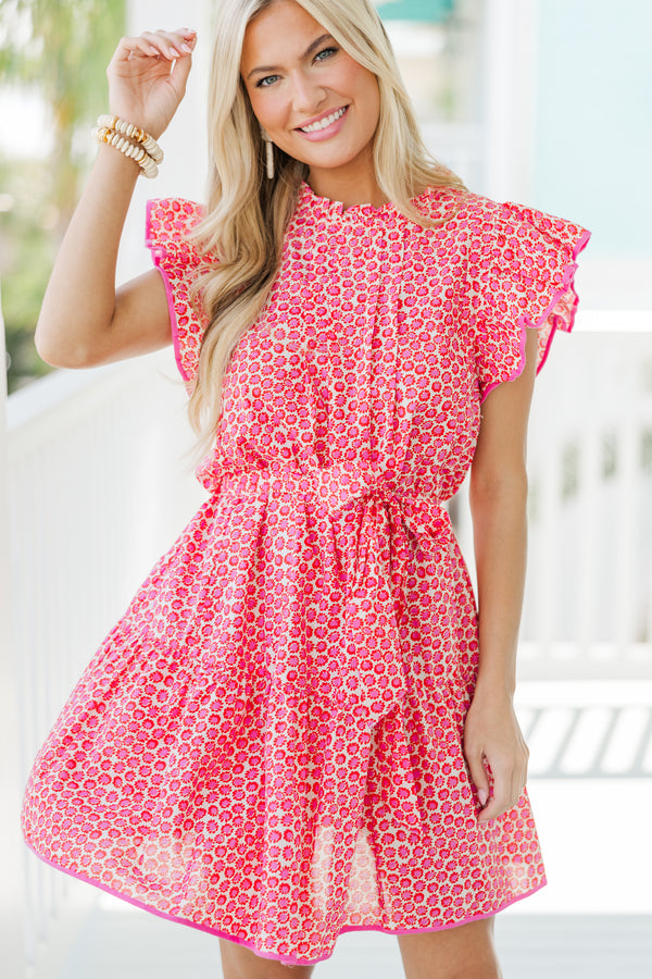 summer dresses for women, feminine floral dresses, red dresses