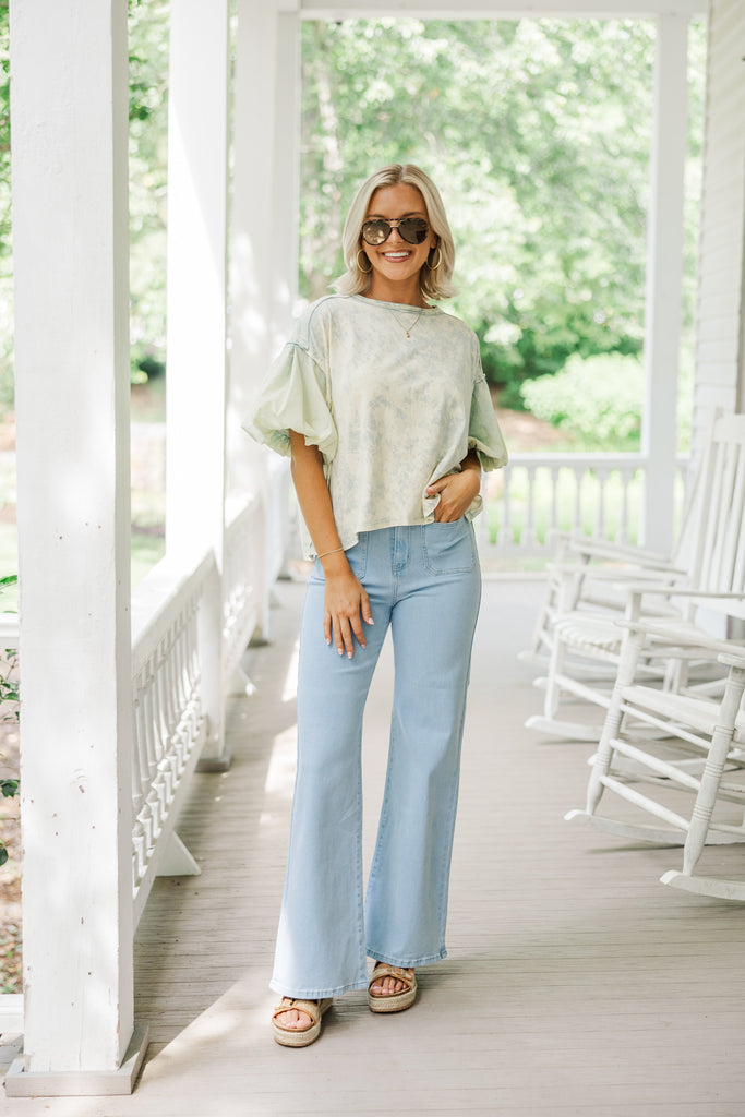 Mineral washed top - Pink
