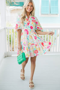 Fate: Find Your Voice White Floral Dress