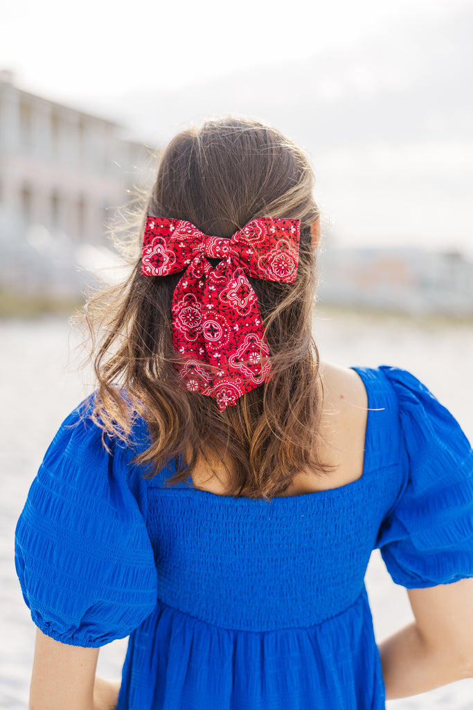 Hairstyles Red Bandana Headband Outfit Bohemian Gemme: Red Bandana