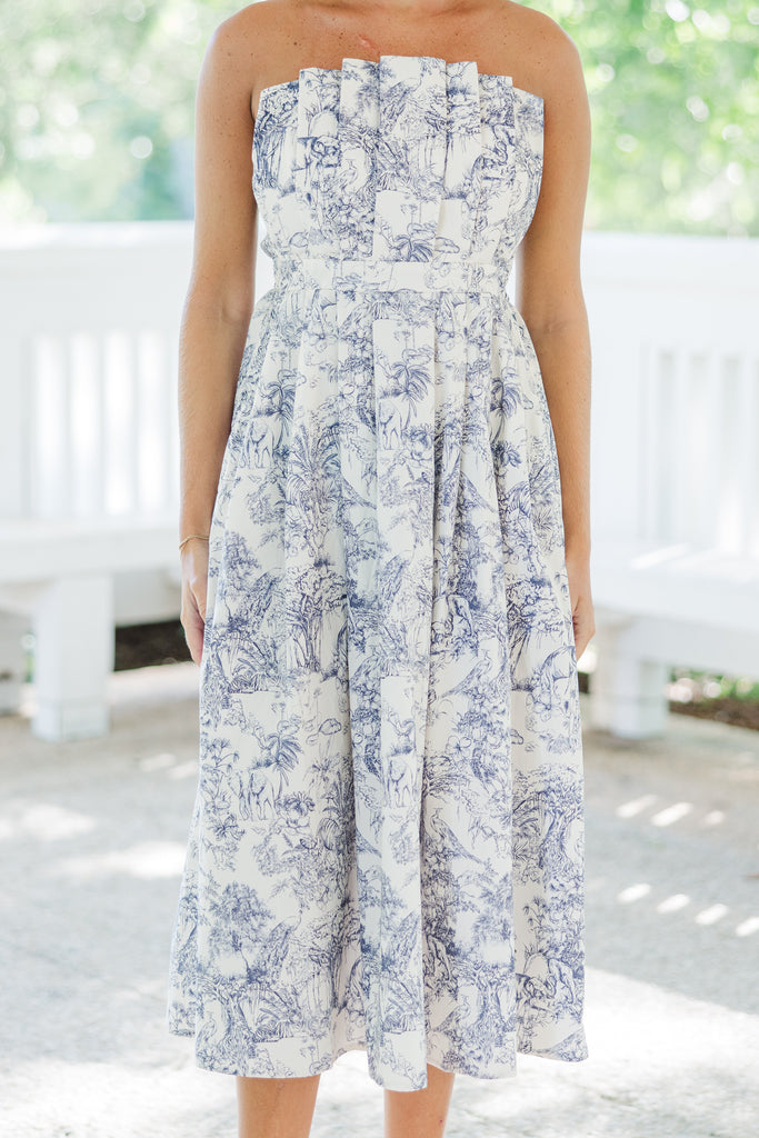 Isabelle Toile Midi Dress