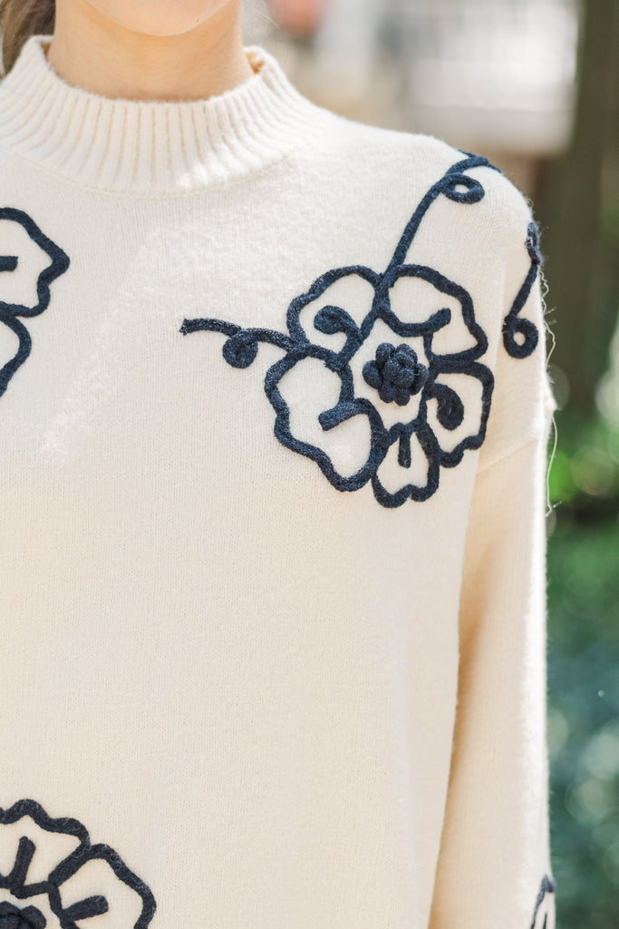 The Just Bloom Sweater(Brown)