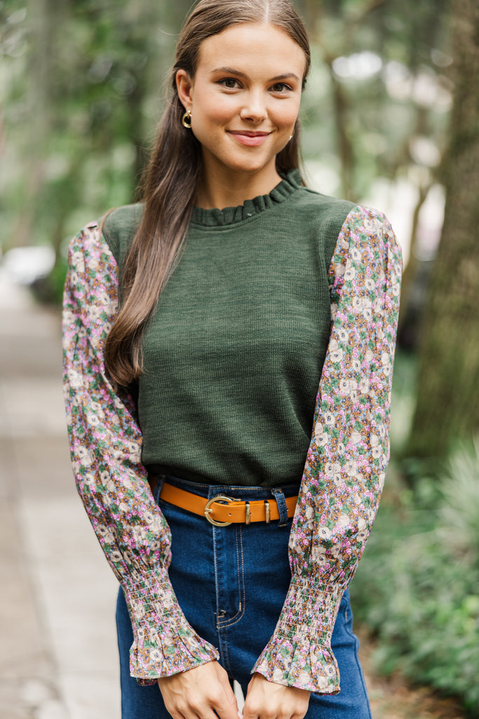 Making Me Happy Floral Blouse main image 1