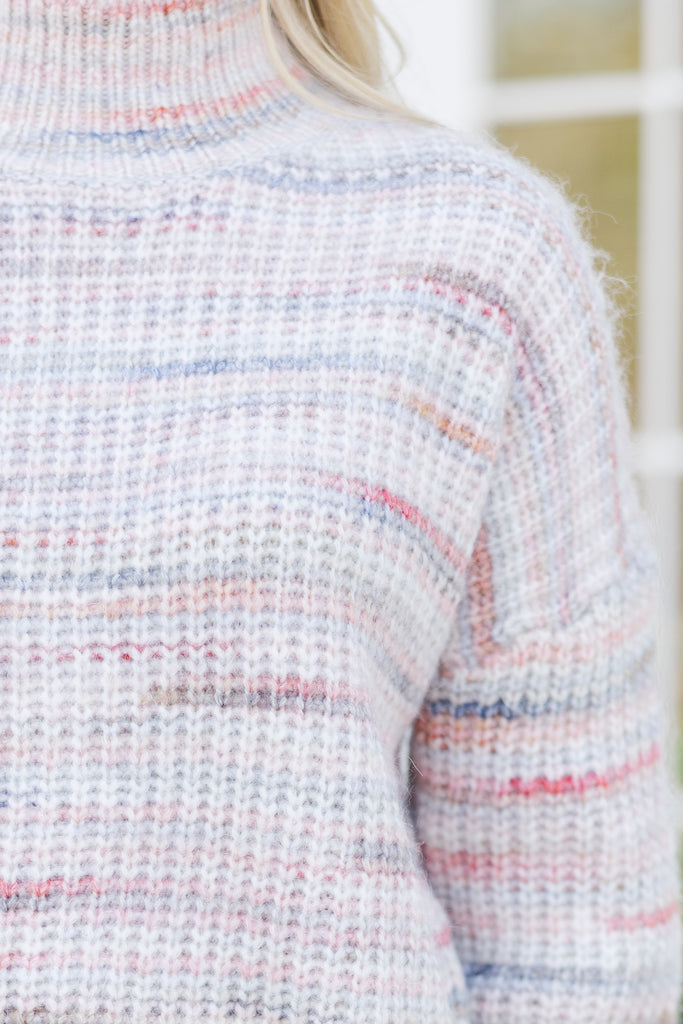 Stop The Clock Sweater - Blush