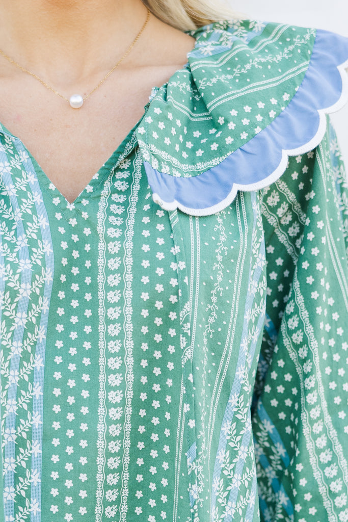 Forest Gleam Blouse