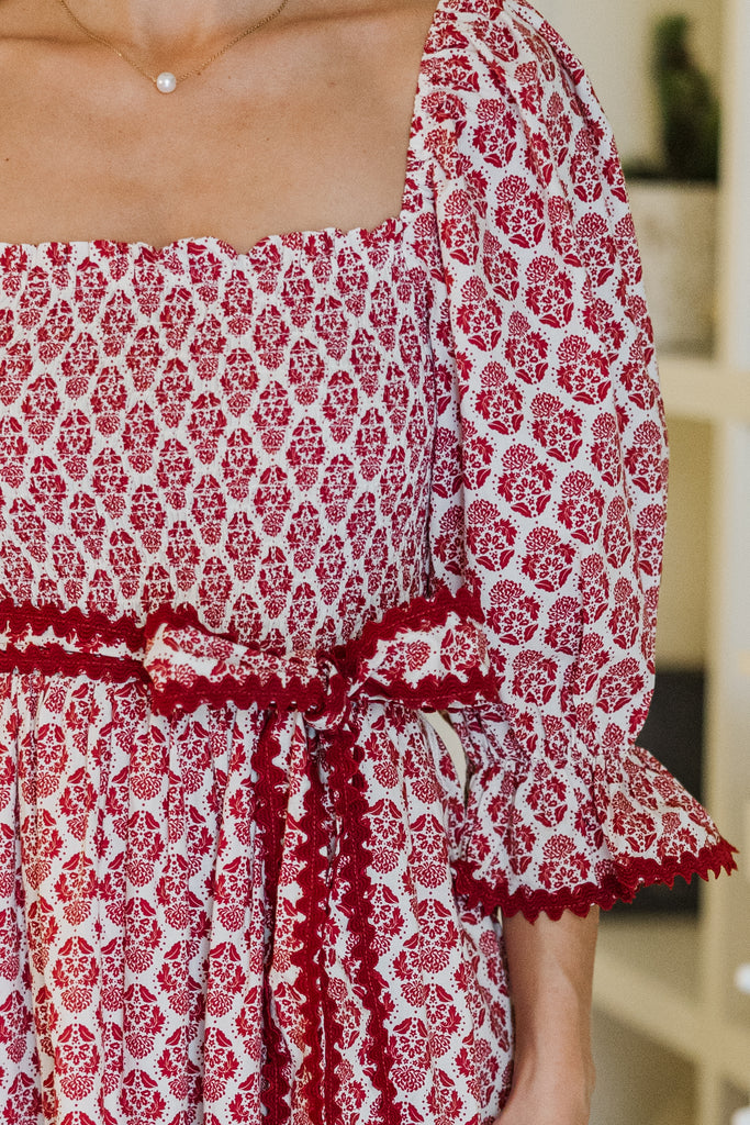 Medallion Midi Dress main image 0