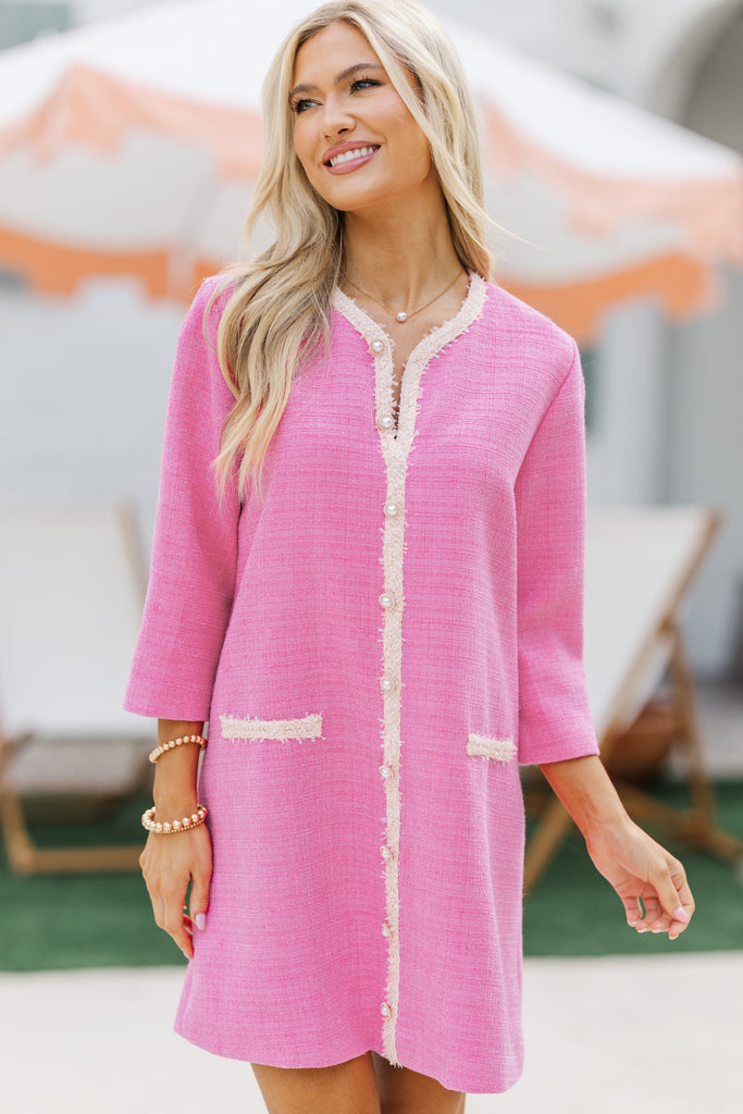 knee length dresses for ladies Flattering linen dress