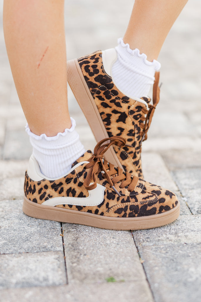 Girls: The Miriam Brown Leopard Sneakers – Shop the Mint