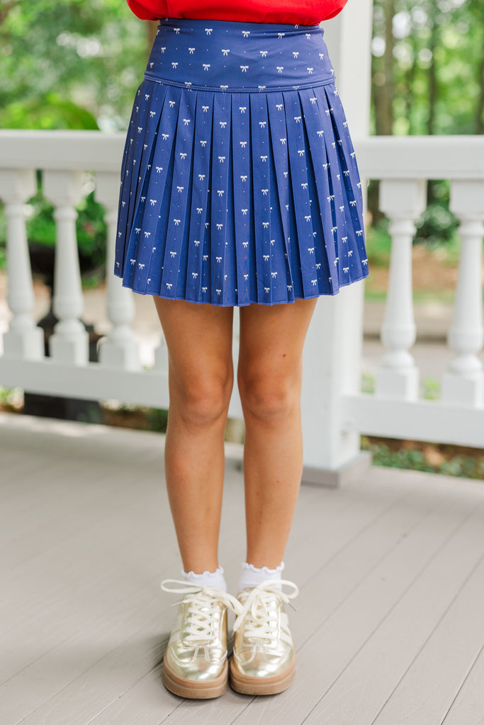 Nautical Bow Skort