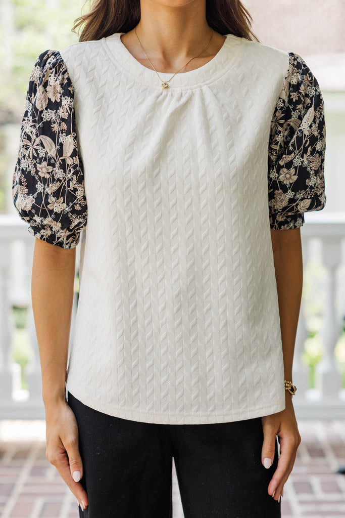 Cool Black Puff Sleeve Shirt Images