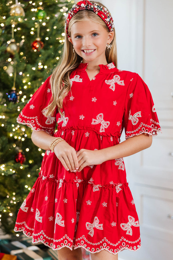 red christmas dress toddler girl Girls: The Stephanie Eyelet – Shop the Mint The lining of dress Color:As_Pictures The Meredith – HOPE 🔥 Best seller