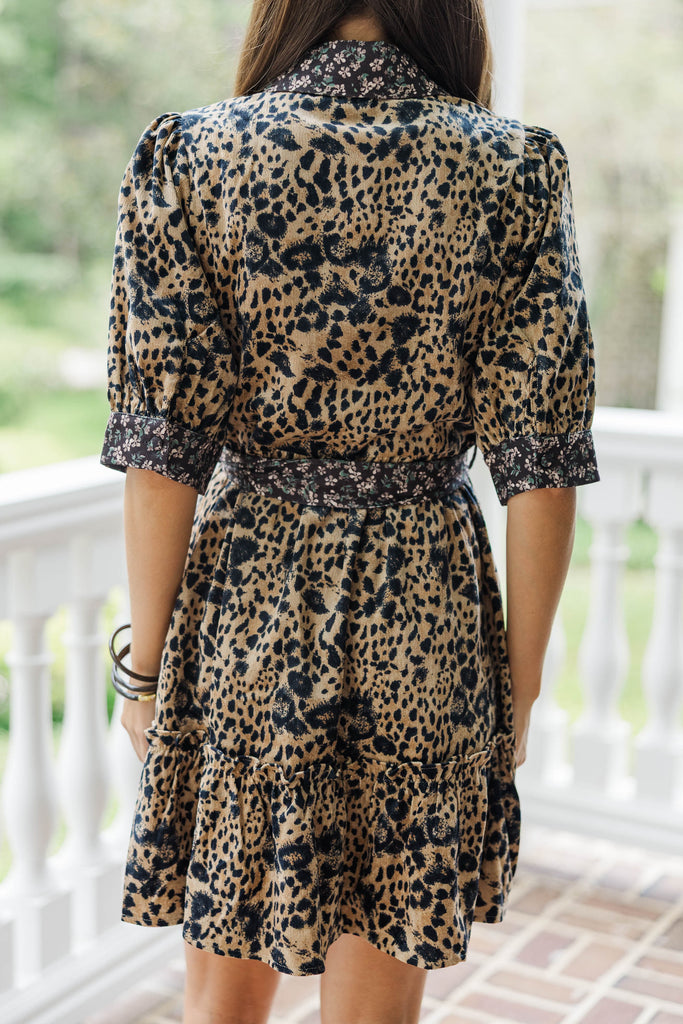 Power In Pattern Black Leopard Print Dress – Shop the Mint