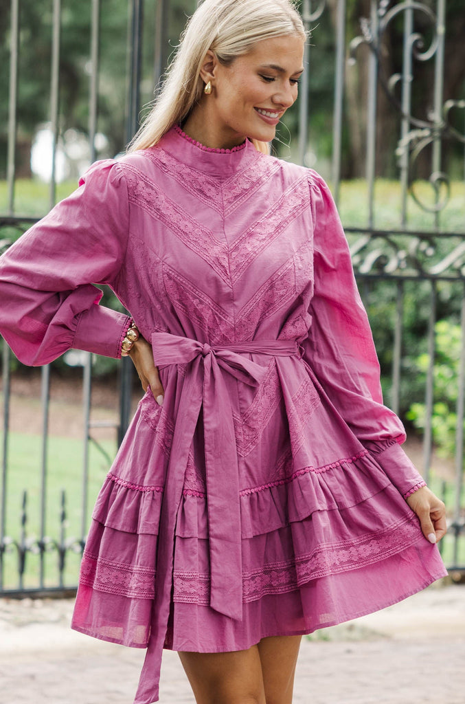 Lavender Haze Purple Sun Dress – Shop the Mint