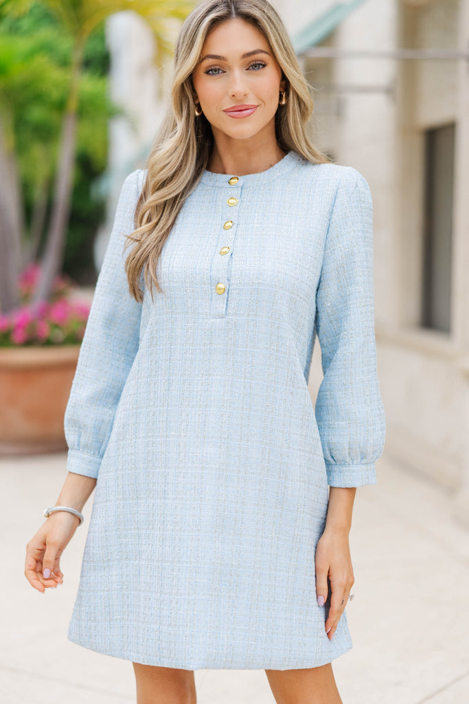 その他 type V lucky / light blue tweed 123085.Feeling-Like-A-Queen-