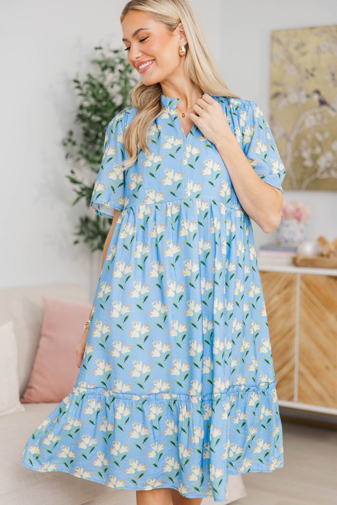 NURSING COLLECTION: First And Foremost Purple Midi Dress – Shop