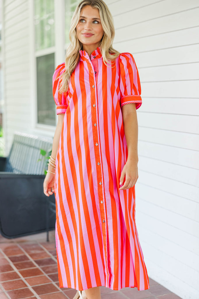 pink and red striped dress That’s The Way Midi Variant:White size 10 Size_UK 6.5 / EU 39.5 / US 8.5 pink + red // Rapunzel Inspired Skater Dress,