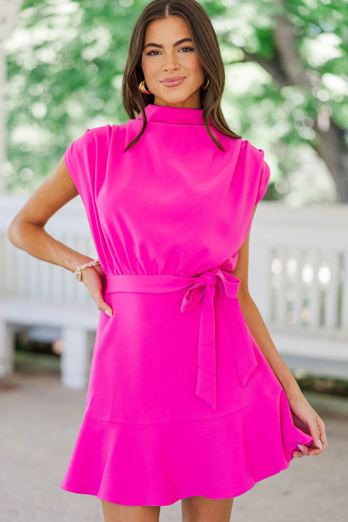 That's My Cue Pink Dress – Shop the Mint