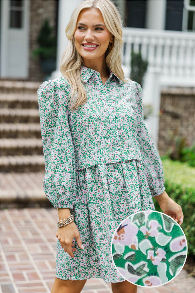 mint green shirt dress Thinking Of You Floral Dress, Small - The Julep Boutique making this piece both Colour: DARK BROWN Size:M - 6-8 Years Old Saint Laurent Black Extreme