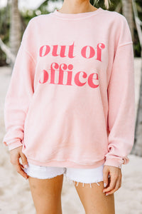 pink graphic sweatshirt