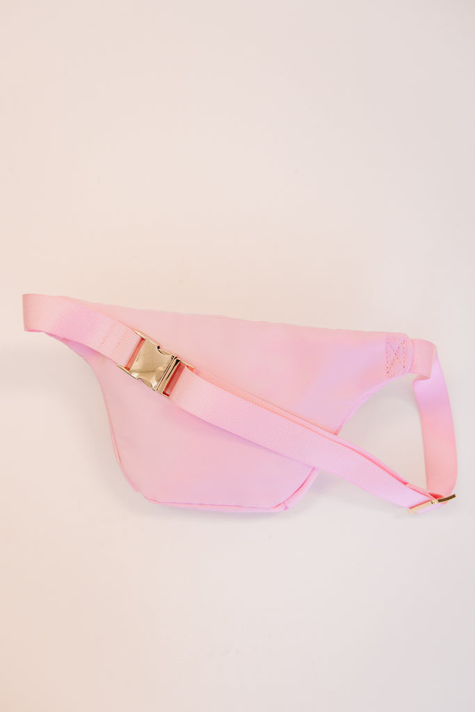 Light pink fanny pack hotsell