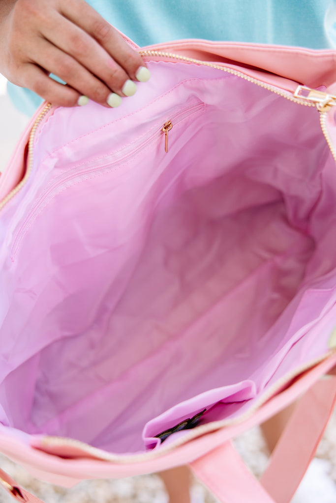 Medium Tote Bag Pink - Shop Barron's