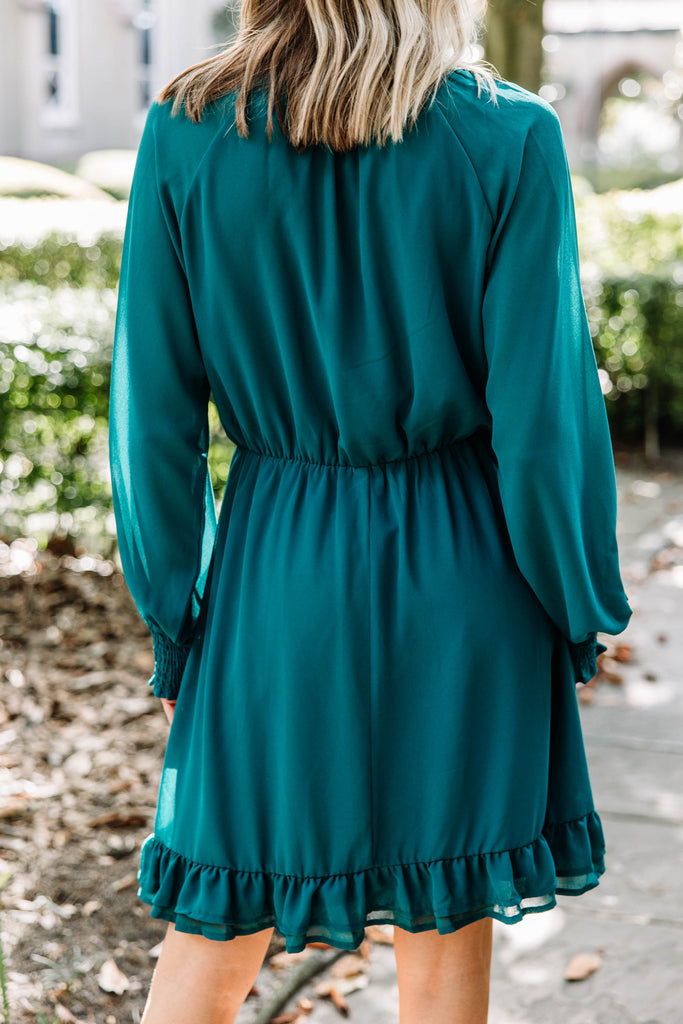 Always Evolving Teal Blue Dress Shop the Mint