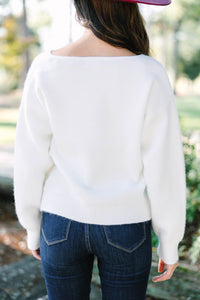 white trendy sweaters