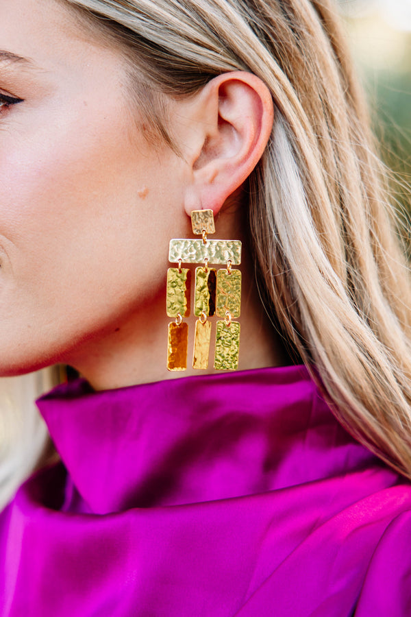 Treasure Jewels: After You Gold Earrings