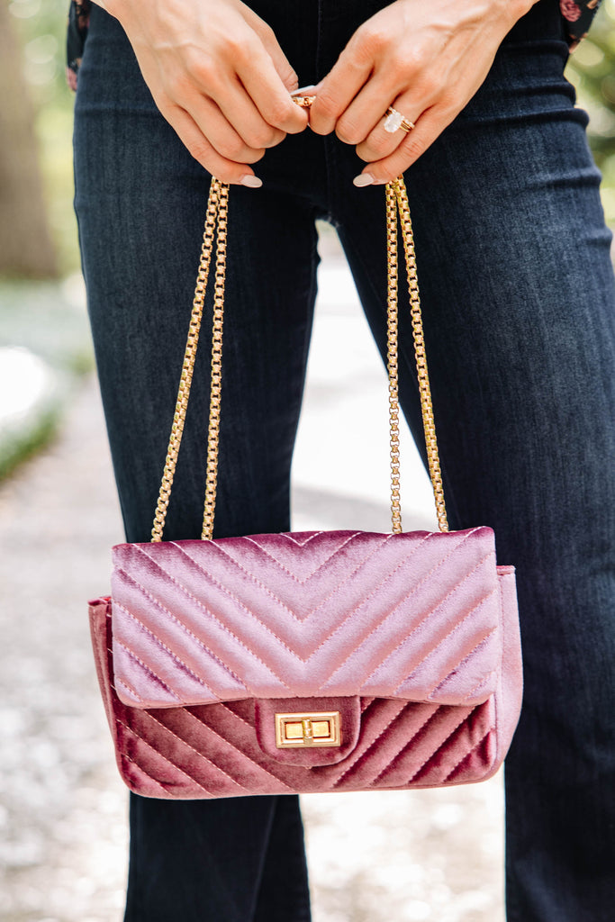All The Feels Pink Velvet Purse – Shop the Mint