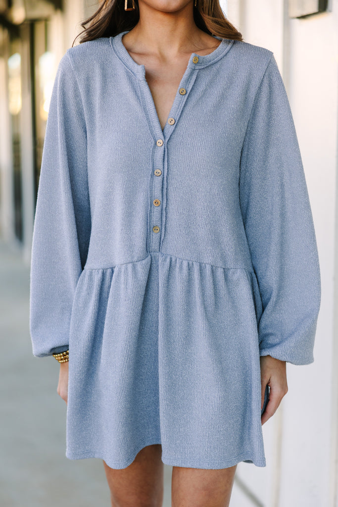 Demi Bubble Dress - Blue