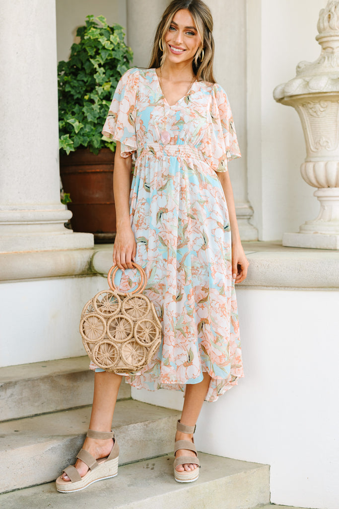 field of dreams dress blue Lioness Field of Dreams Maxi Dress