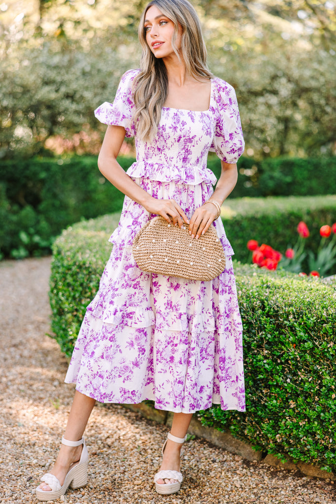 Embrace The Love Purple Floral Maxi Dress – Shop the Mint Embrace The Love Purple Floral Maxi Dress – Shop the Mint