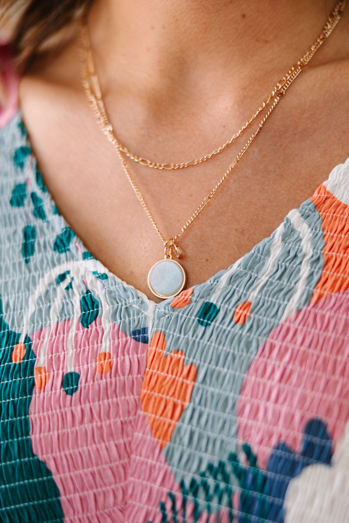 Feeling My Best Mint Green Necklace Shop the Mint