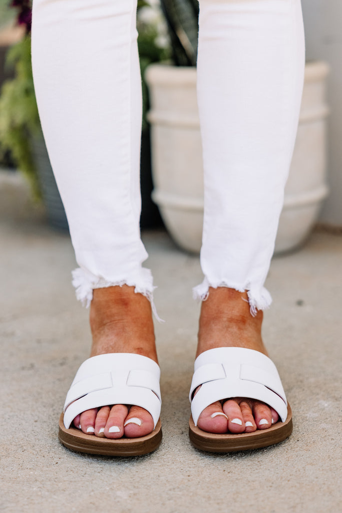 Loving U Sandals in White main image 0