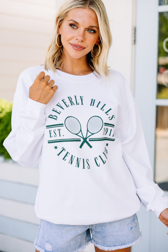 Hills Racquet Club Beverly Hills Club Sweatshirt Beverly Hills