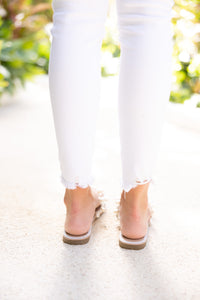 The Right Choice Clear Sandals