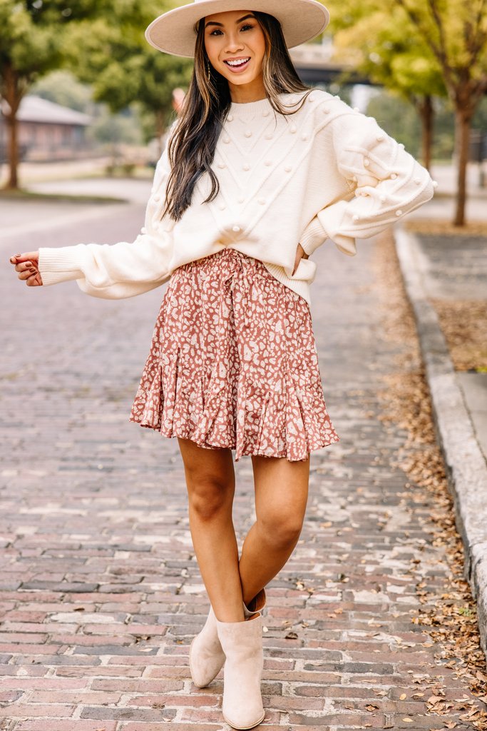 Spring Outfit: Midi Skirt and Cardigan