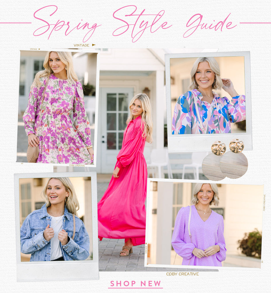 Spring Style Guide 2024 💐<br>Florals, Pastels, and Ruffles