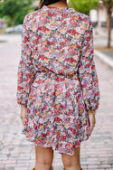 Spend Some Time Sand White Ditsy Floral Dress – Shop the Mint