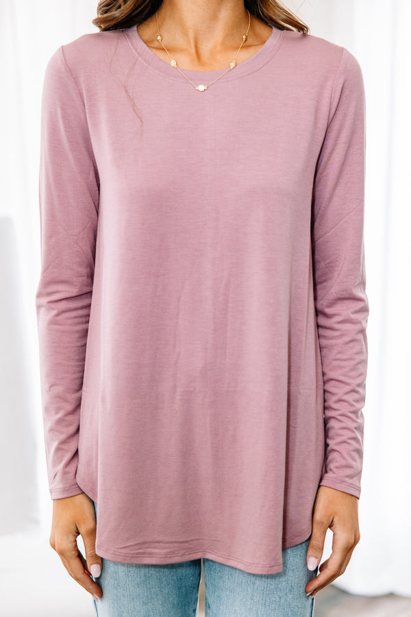 Won't Let You Down Light Rose Pink Classic Top