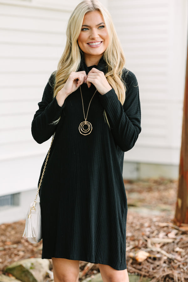Just Imagine It Black Sweater Dress Shop the Mint Just Imagine It Black Sweater Dress Shop the Mint