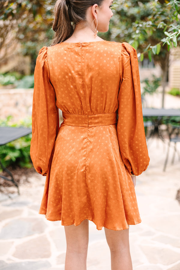 Because You Can Bronze Brown Satin Dress, Small - The Mint Julep Boutique | Women's Boutique Clothing Because You Can Bronze Brown Satin Dress, Small - The Mint Julep Boutique | Women's Boutique Clothing