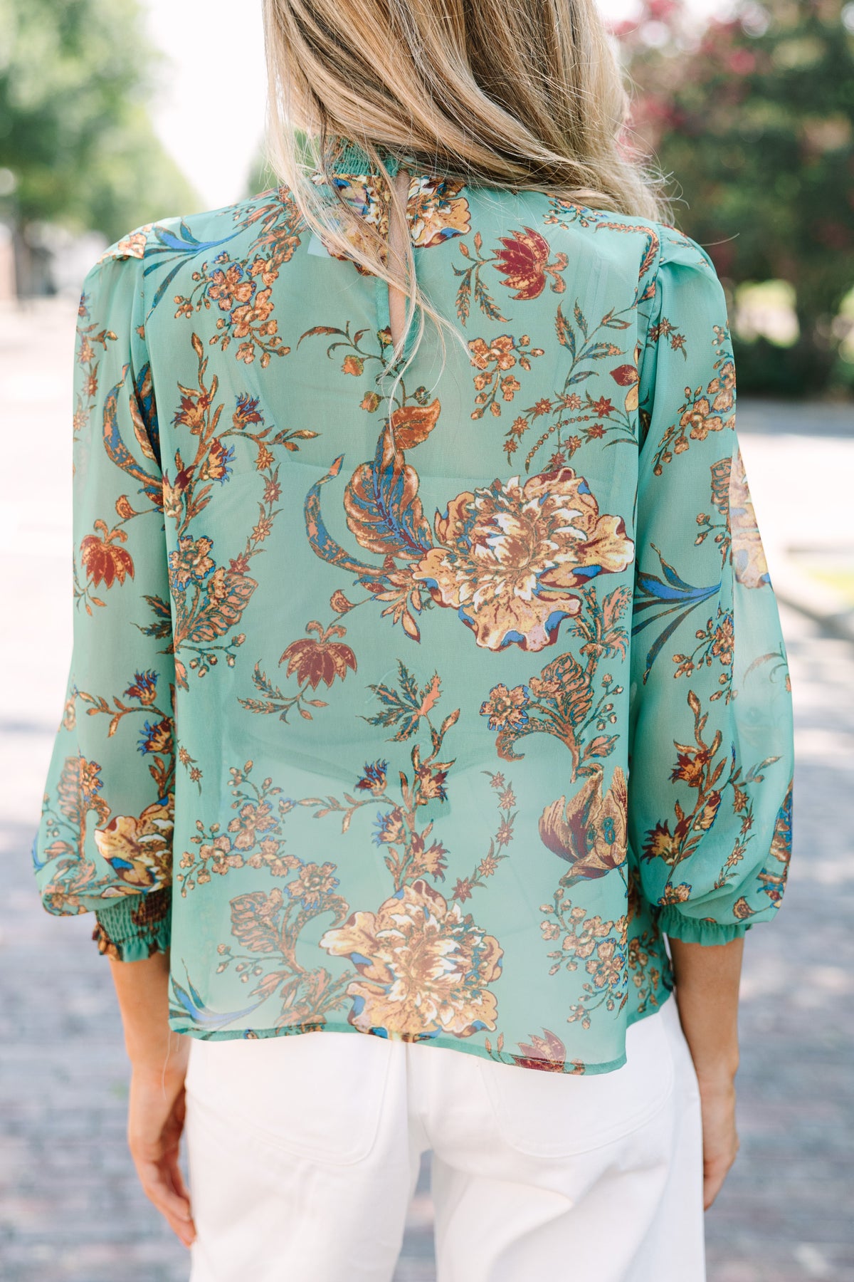 Samine blouse green